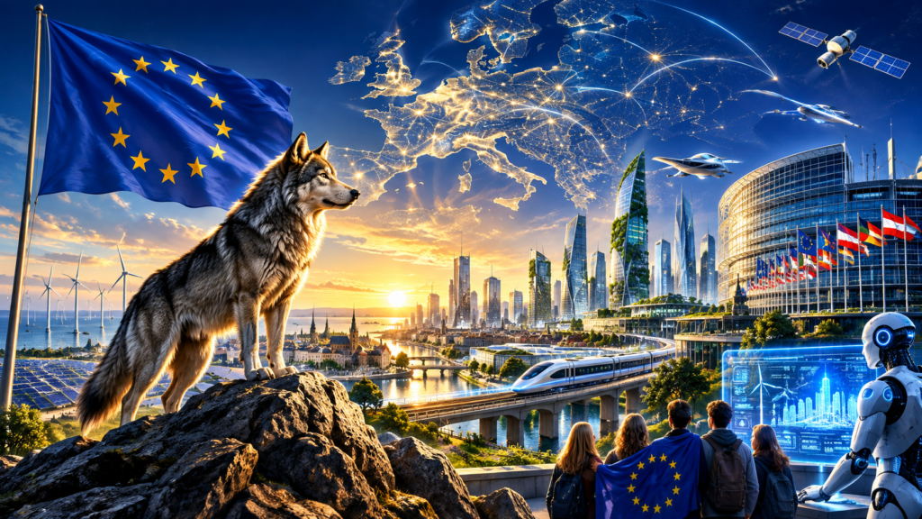 Wolf of Europa – vision for Europas fremtid med teknologi, grøn energi, samarbejde og innovation